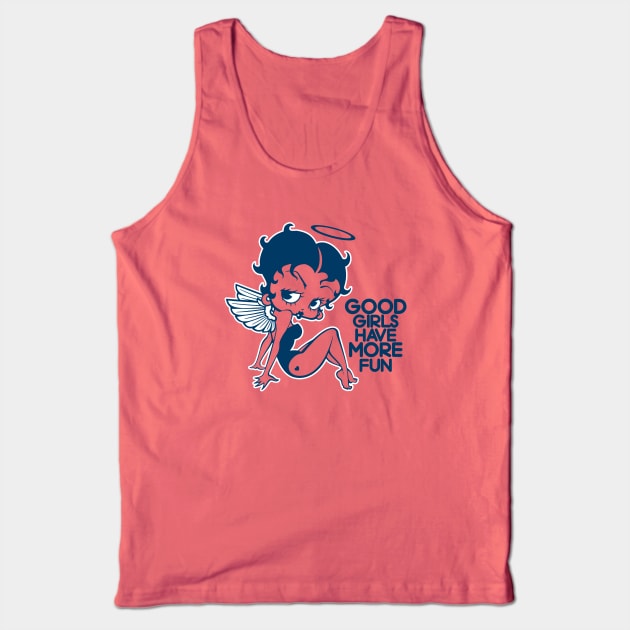 BETTY BOOP - Good girls have more fun Tank Top by KERZILLA